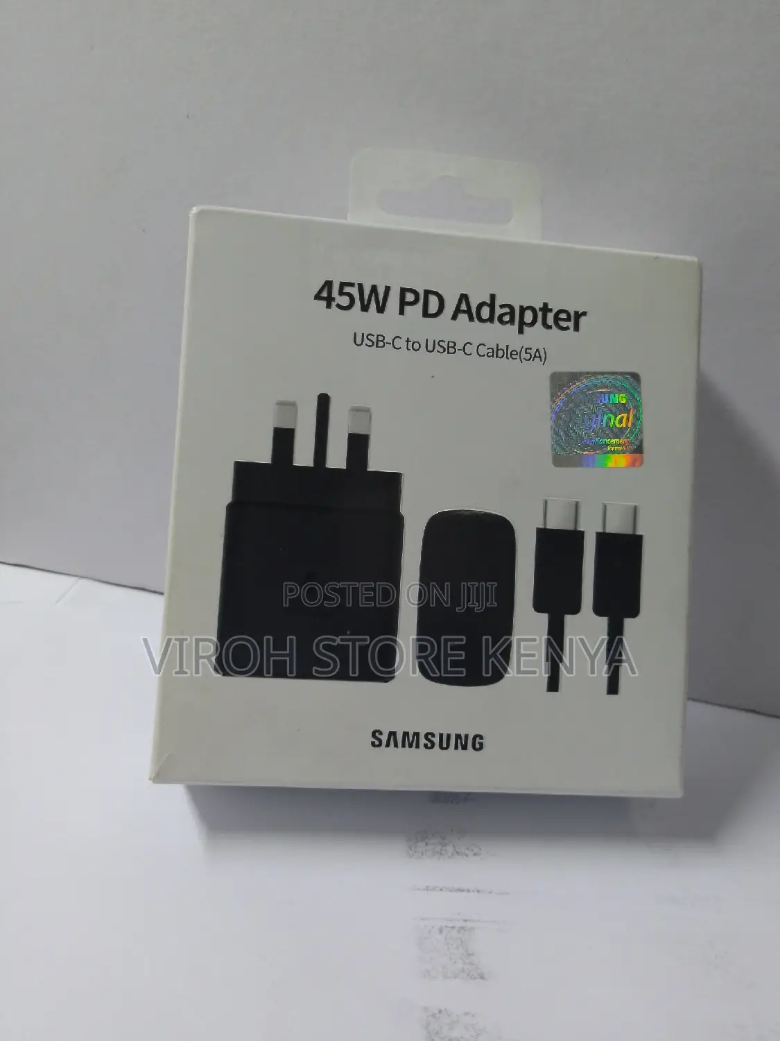 Samsung 45 Watts Pd Adapter C-C Charger