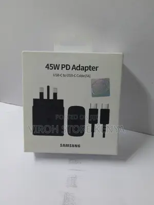 Samsung 45 Watts Pd Adapter C-C Charger