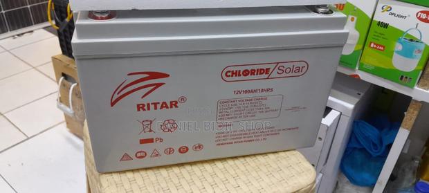 Ritar Chloride Solar Battery 12v 100ah - thumbnail 3