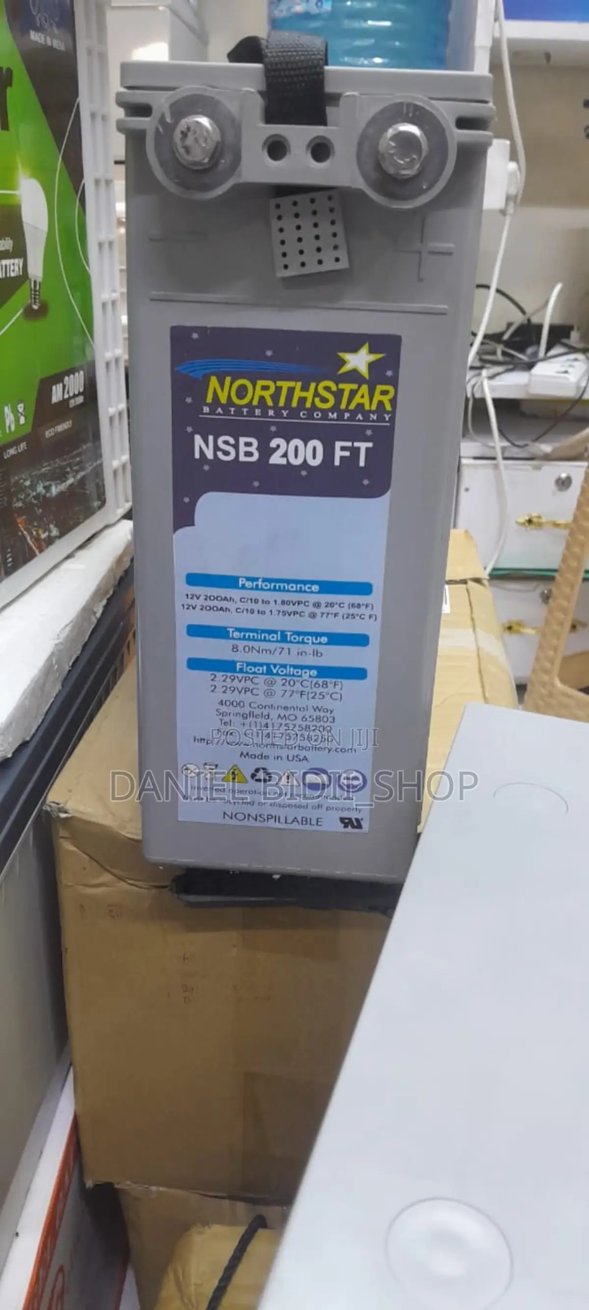 Northstar NSB 12v 200ah Slim Backup Solar Battery