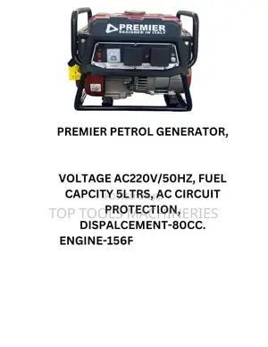 Premier Silent Petrol Generator 3.5kva