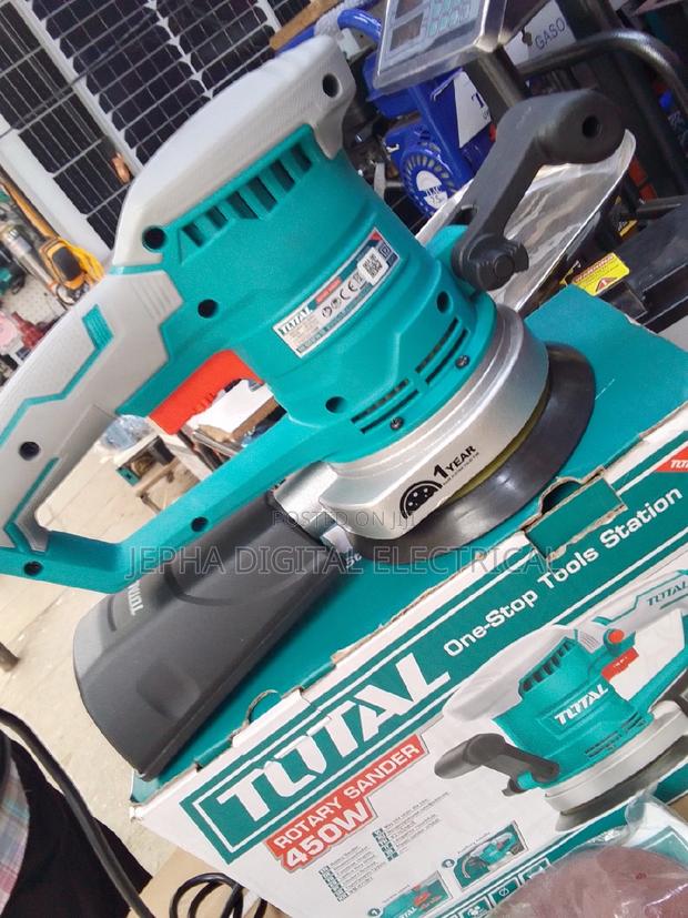 Total Rotary Sander.