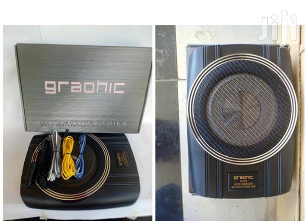 New Graphic Powered Underseat Subwoofer.