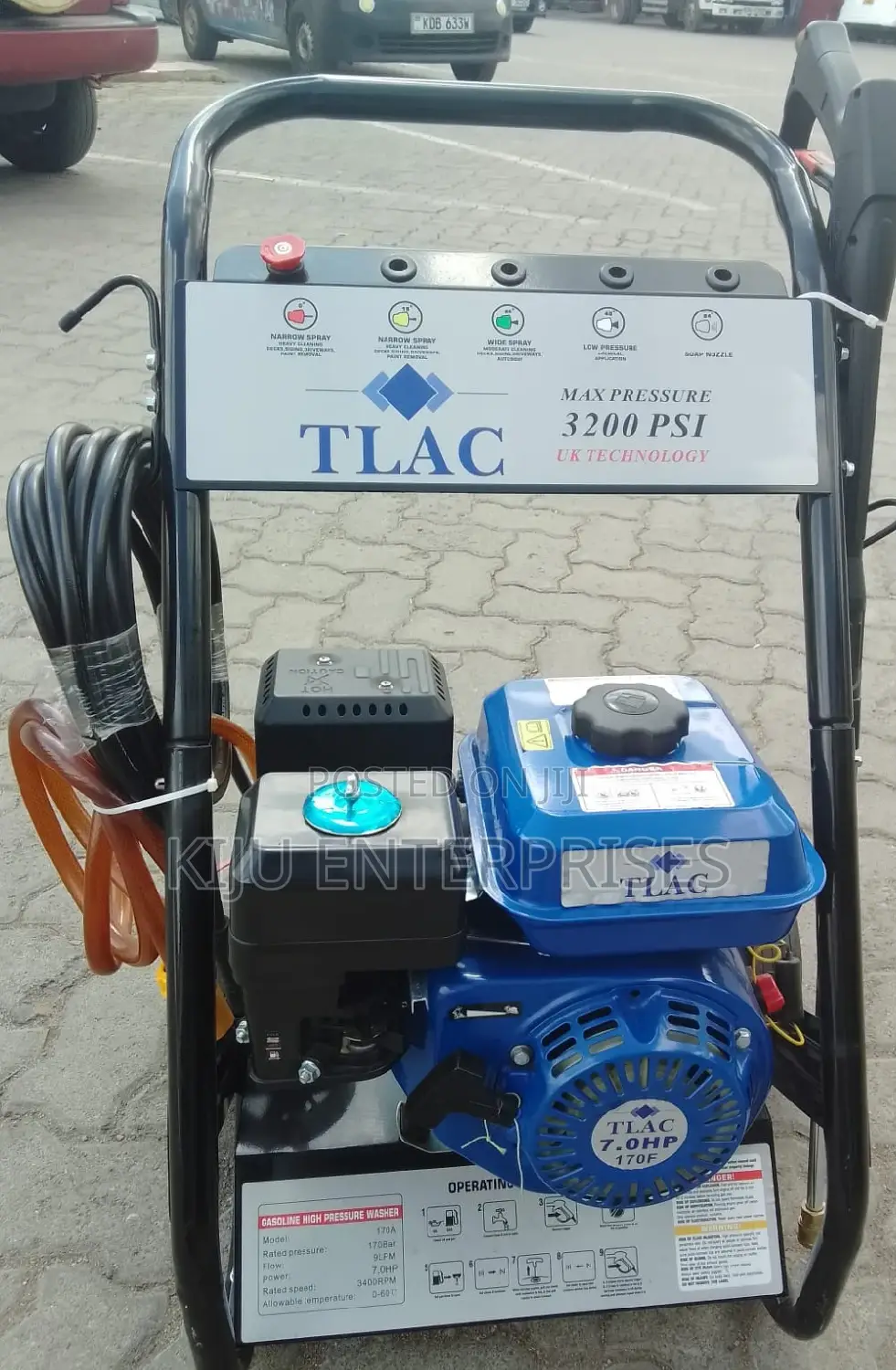 3200psi Gasoline Powered Carwash Available Now
