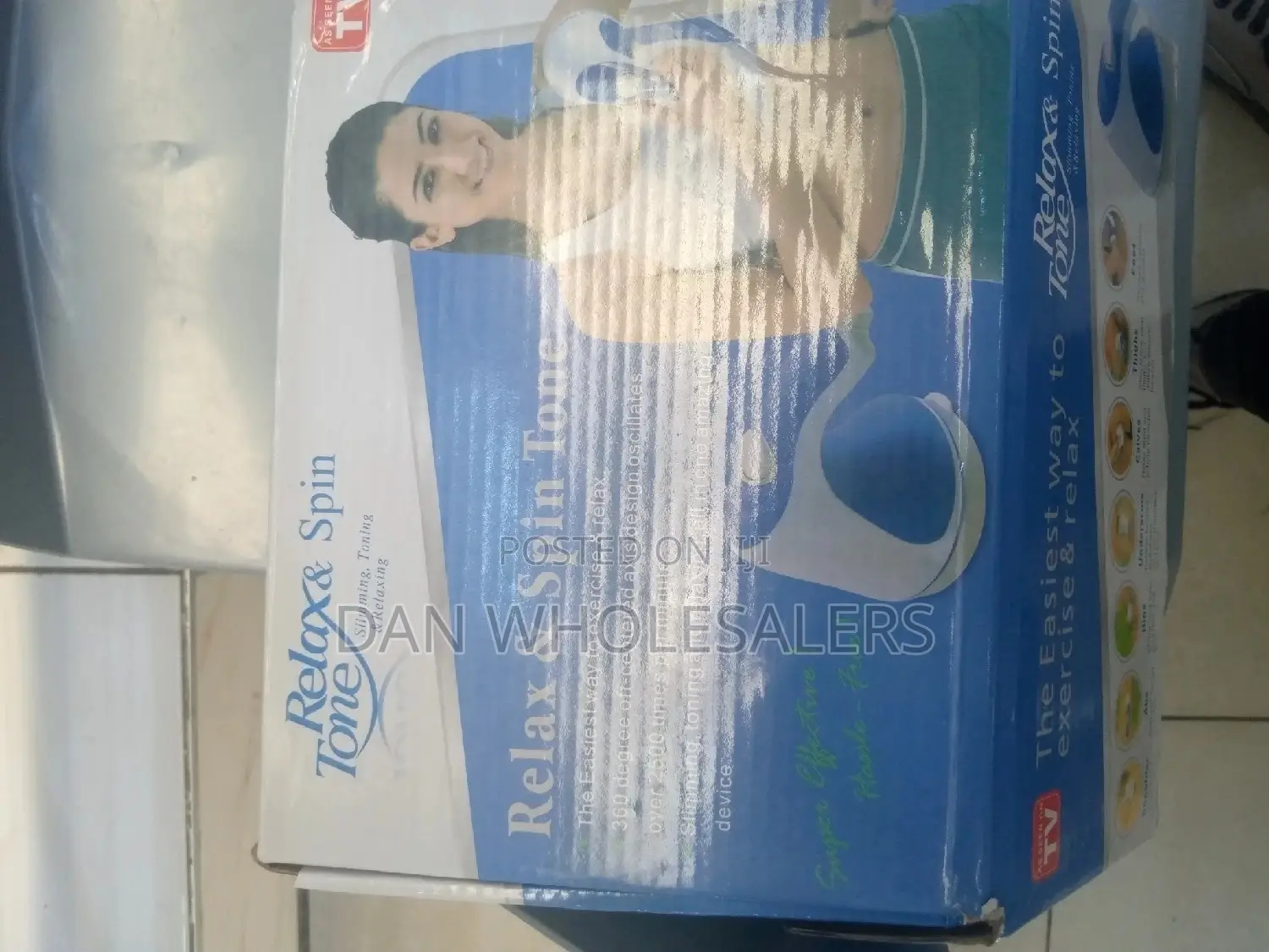Relax Spin Tone Toning Body Massager