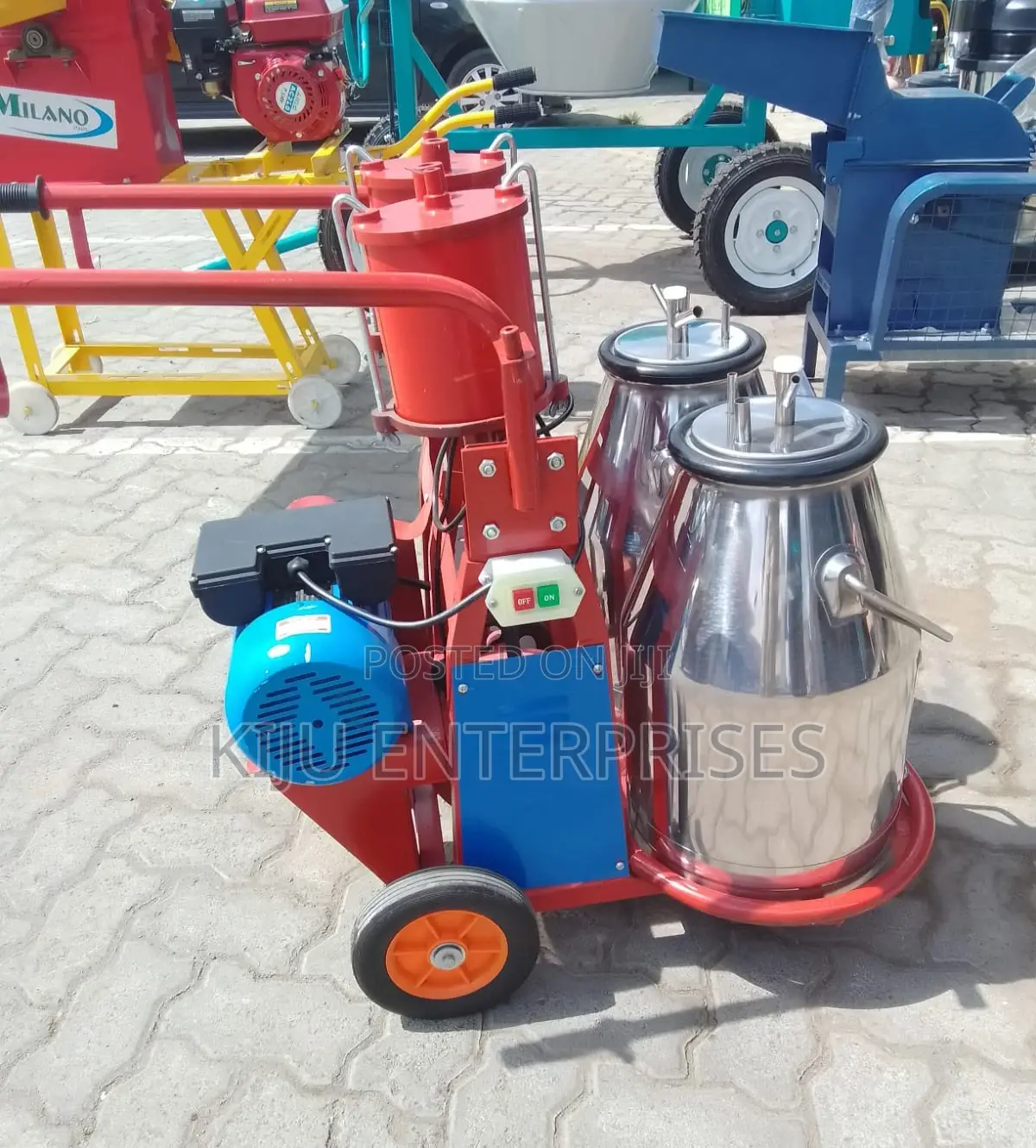 Milking Machines Available Windsor Brand Electric Powered