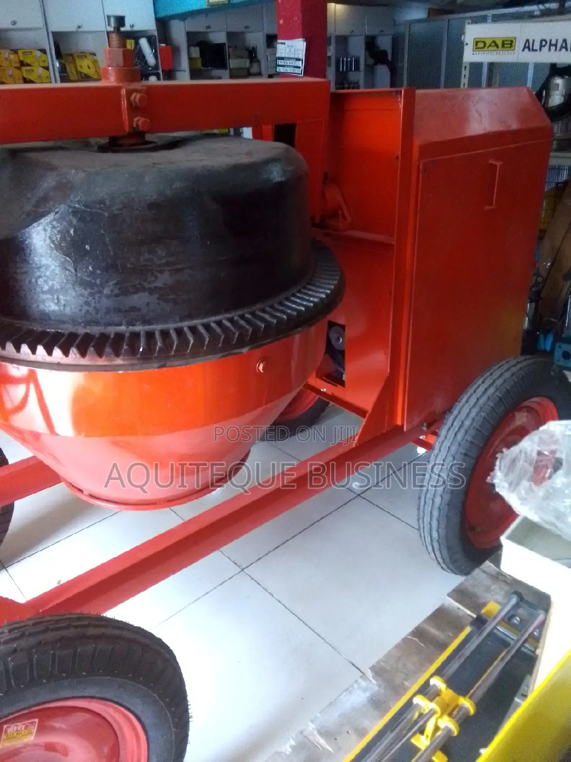 Concrete Mixers 8HP Engine.