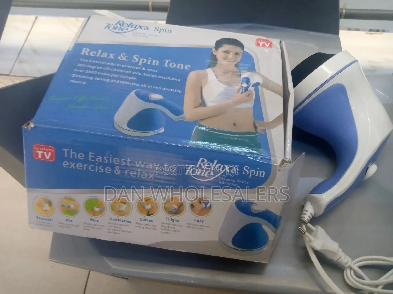 Body Massager Relax Spin Tone