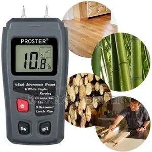 Wood Moisture Meter Digital 0-99.9% Wood Humidity Tester Tim