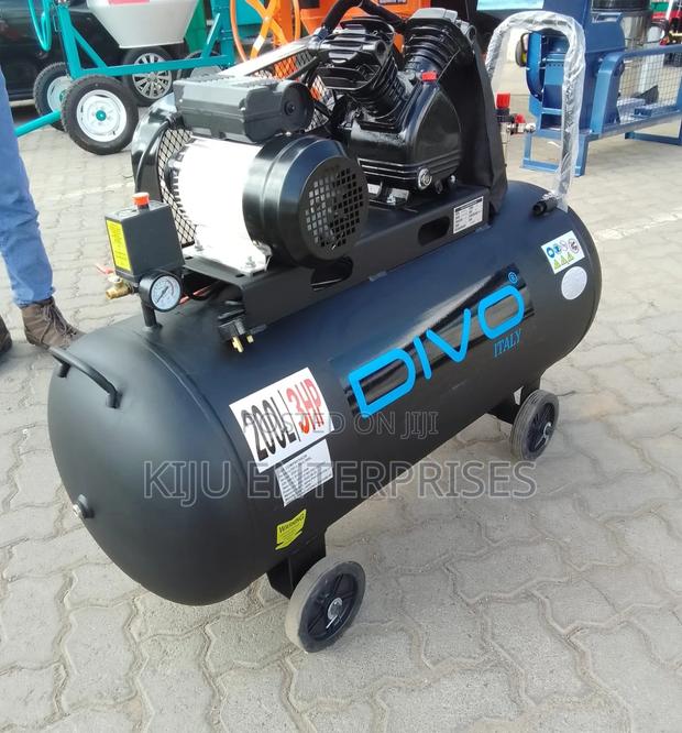 200litres Electric Powered Air Compressor Divo Brand - main view