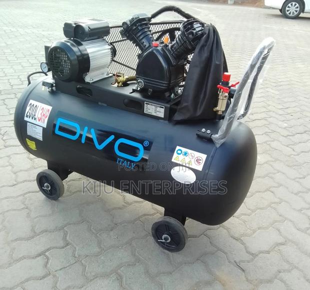200litres Electric Powered Air Compressor Divo Brand - thumbnail 2