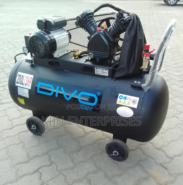 200litres Electric Powered Air Compressor Divo Brand - thumbnail 3