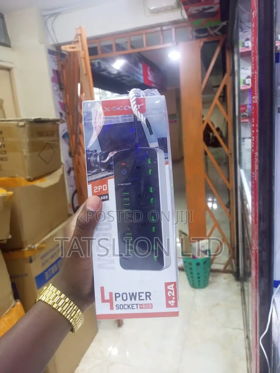X-Scoot XS-505 Power Extension With 8usb and 2 Type