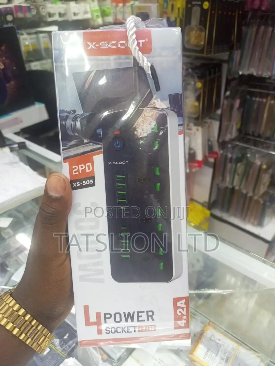 Power Extension 4 Port Biscuit 8 USB Slot and 2 TP-C Slots 3