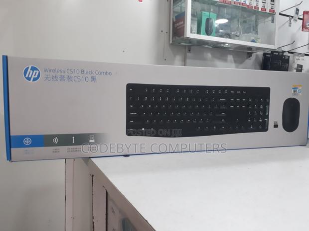 HP Wireless Keyboard and Mouse Combo CS10 Black - main view