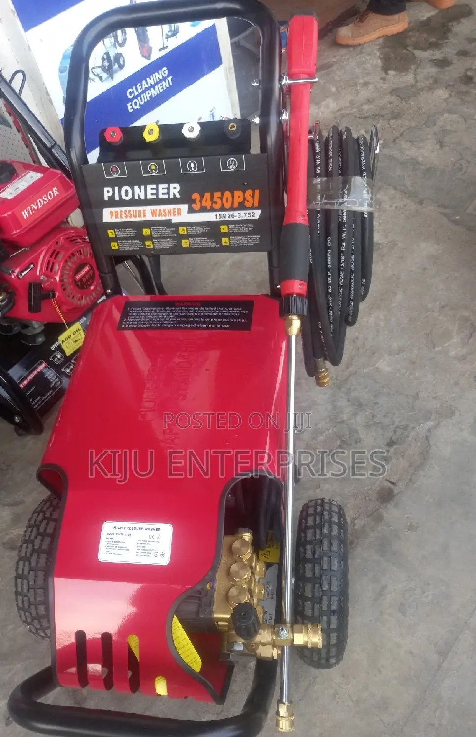 Pioneer 3450psi Electric Powered Machine
