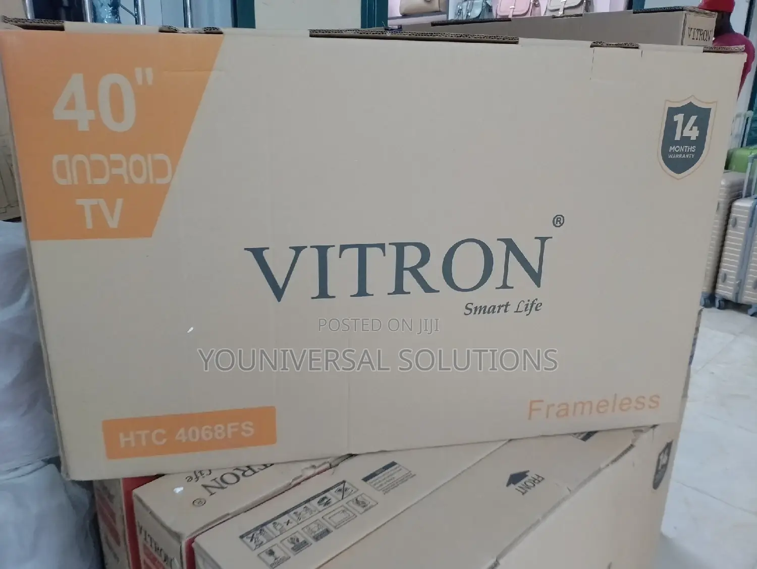 Vitron 40′′ Inch Smart Android Htc4068s Tv