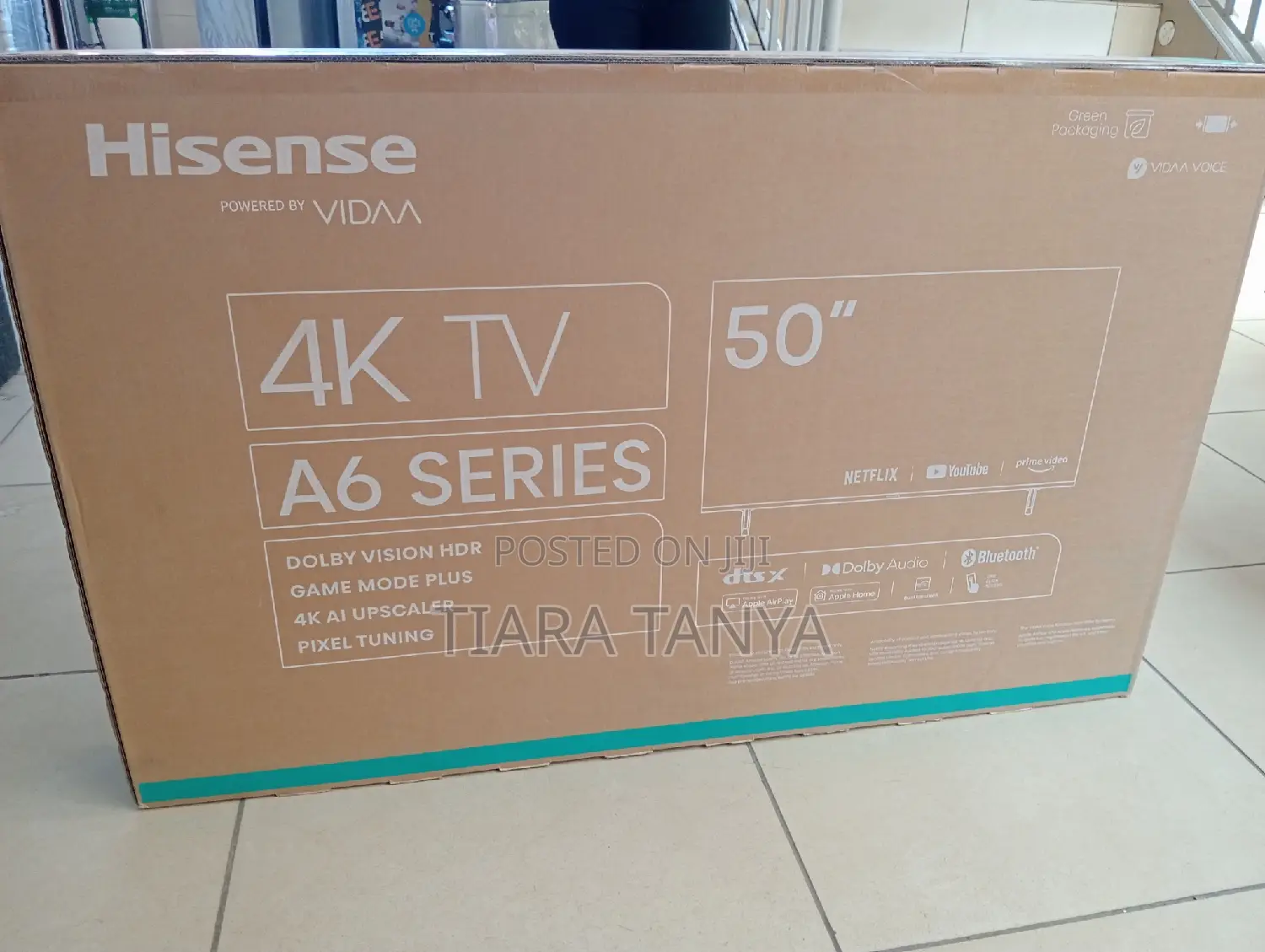 Hisense 50" Smart Frameless Tv