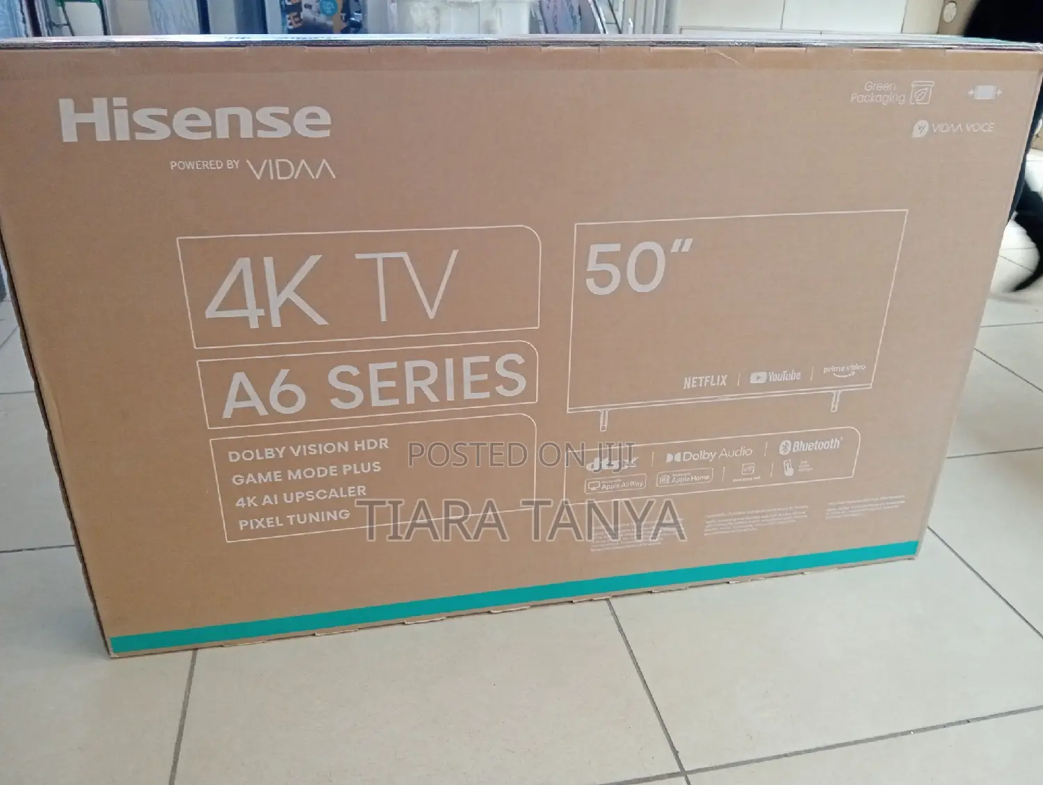 Hisense 50" Smart Frameless Tv