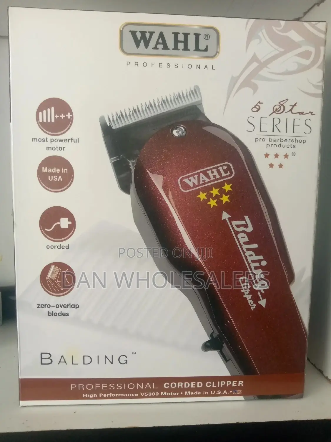 Professional Wahl Balding Kinyozi Shaving Machine