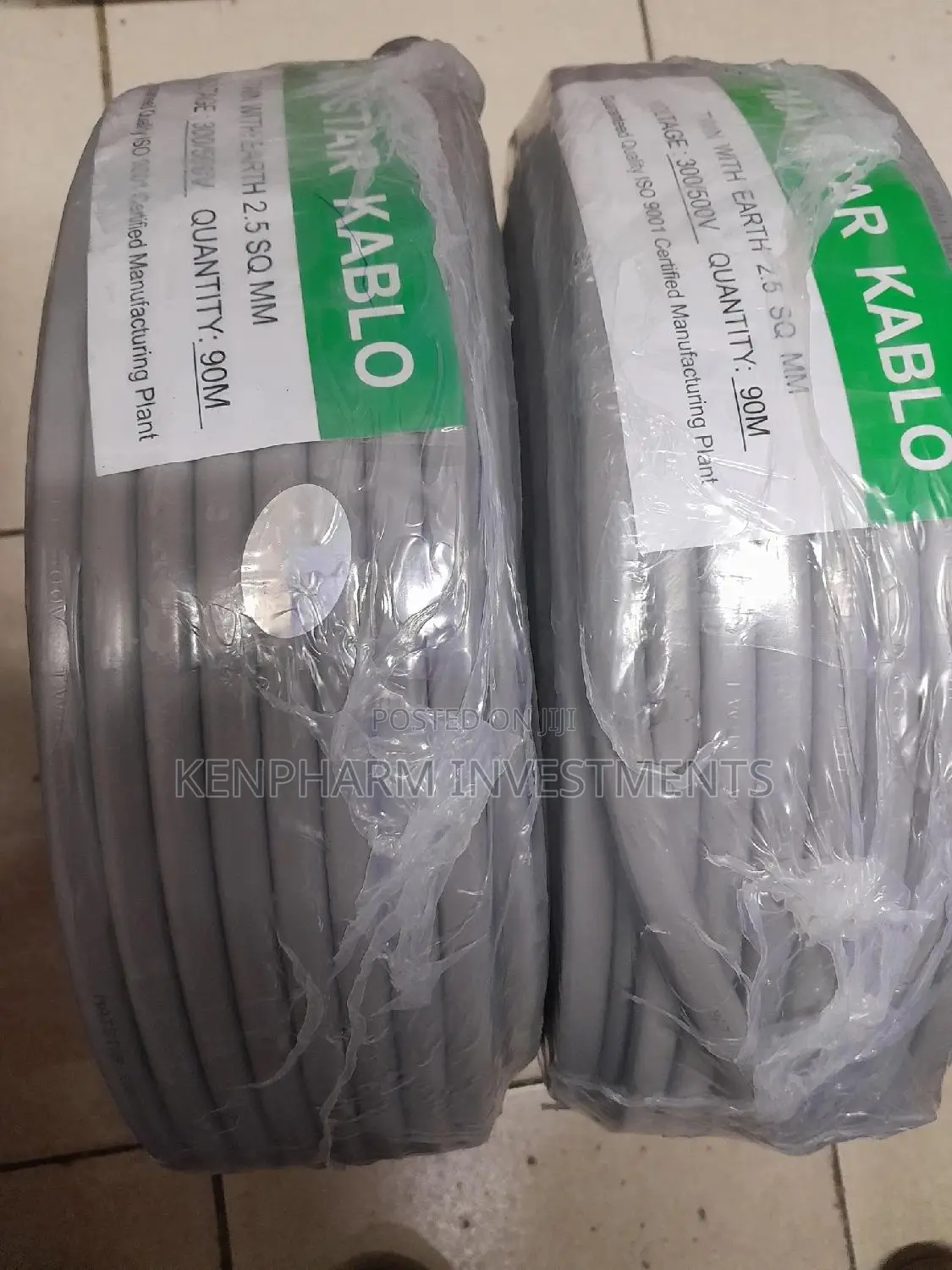 2.5mm Twin With Earth Electric Cable Secureconnect 300v/500v
