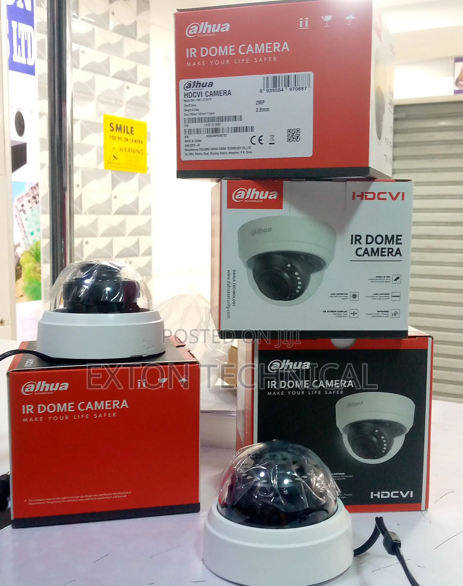 Dahua 2mp Starlight Hdcvi Ir Dome Camera 20m Glass
