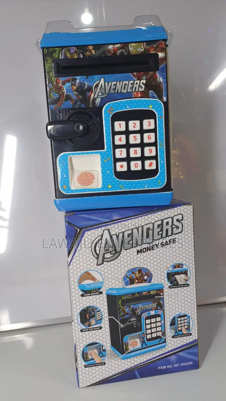 Avengers Money Safe ATM Piggy Bank