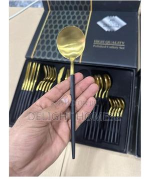 24 PCS High Polished Cutlery Set - thumbnail 2