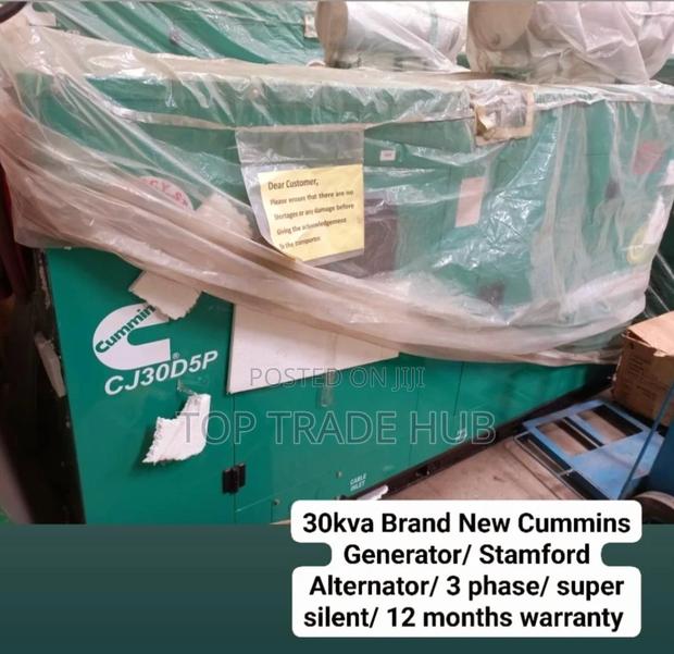 Cummins Stamford Alternator 3 Phase Silent 30 Kva