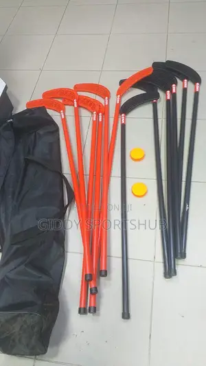 Floorball Kit Set of 12 6 Orange and 6 Black