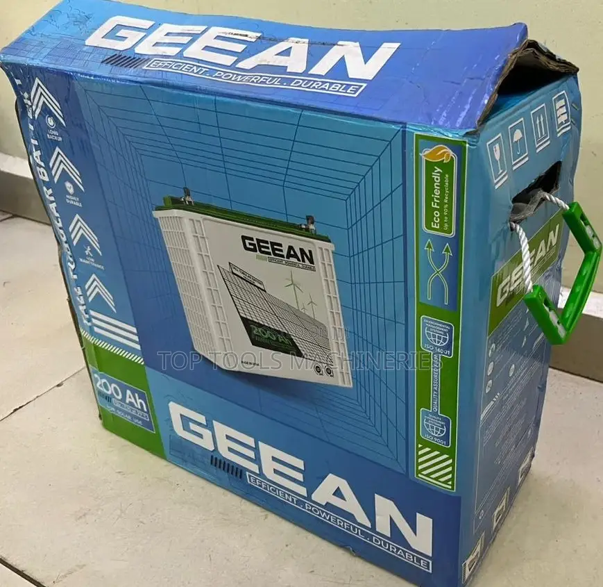 Geean Tall Tubular Heavy-Duty Battery 200ah 12v