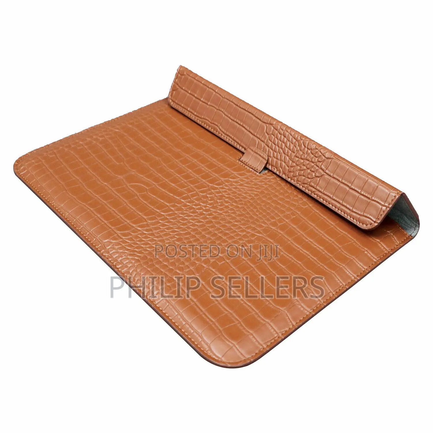 Magnetic Leather Sleeve Bag Case for Macbook 13 Inch Laptop