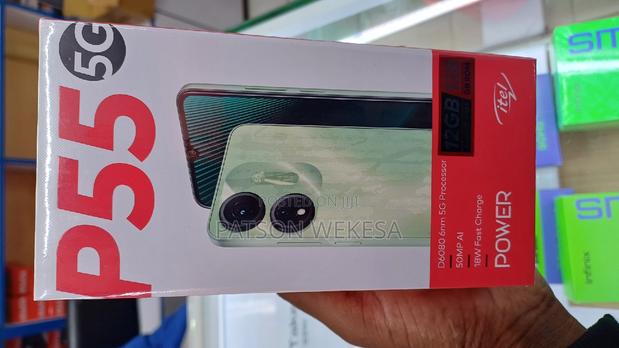 New Itel P55 5G 128 GB Black - thumbnail 3