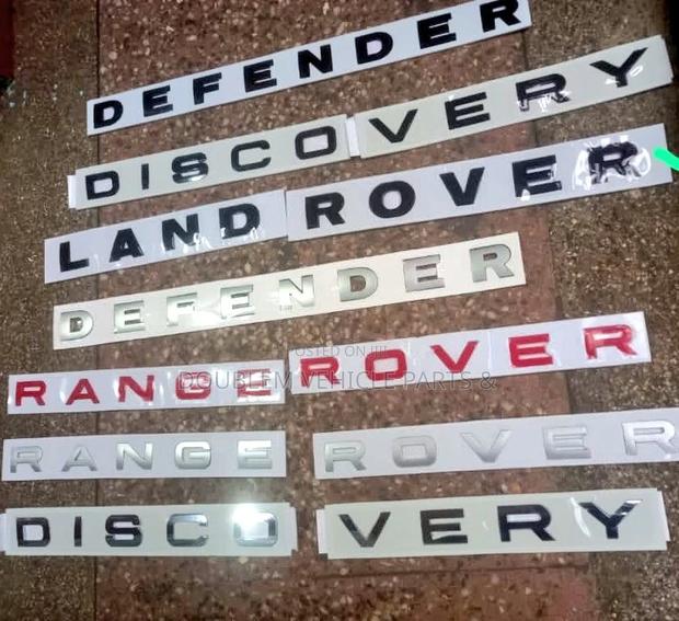 Range Rover,Discovery,Defender,Landrover Emblems/Logos