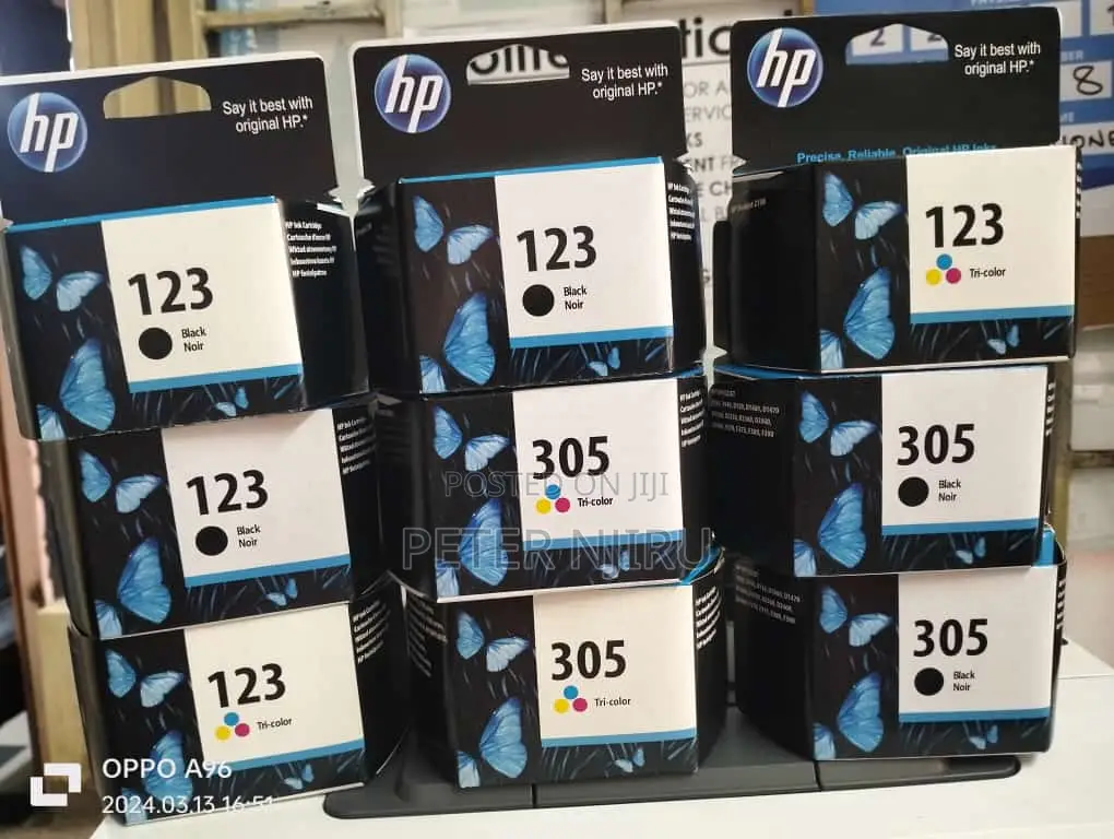 123/ 305 HP Ink Catridges