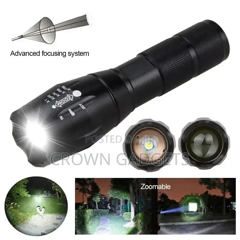 Portable Powerful LED Lamp XML-T6 Flashlight Linterna Torch