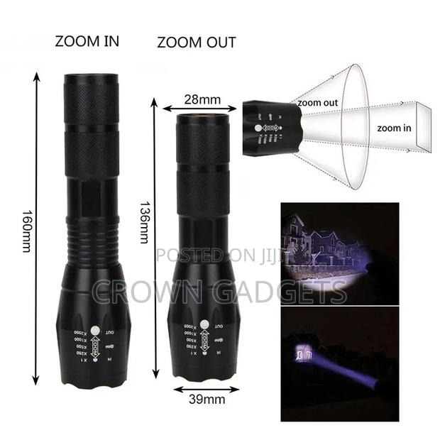 Portable Powerful LED Lamp XML-T6 Flashlight Torch - main view