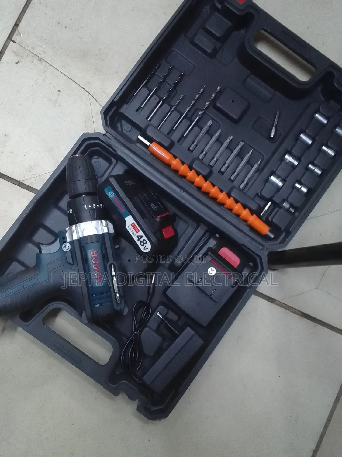 Drill, Cordless, Bosch