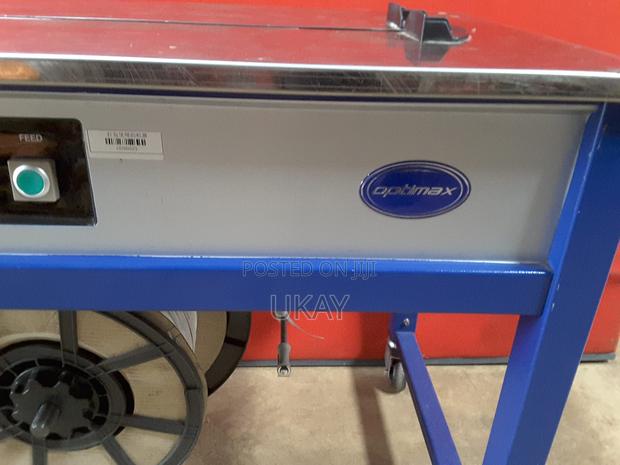 Optimax Open Frame Semi Automatic Table Strapper. - thumbnail 2