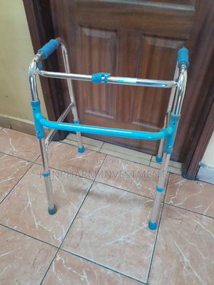 Walking Frame Without Wheels, Crutches, Adjustable Height - thumbnail 2