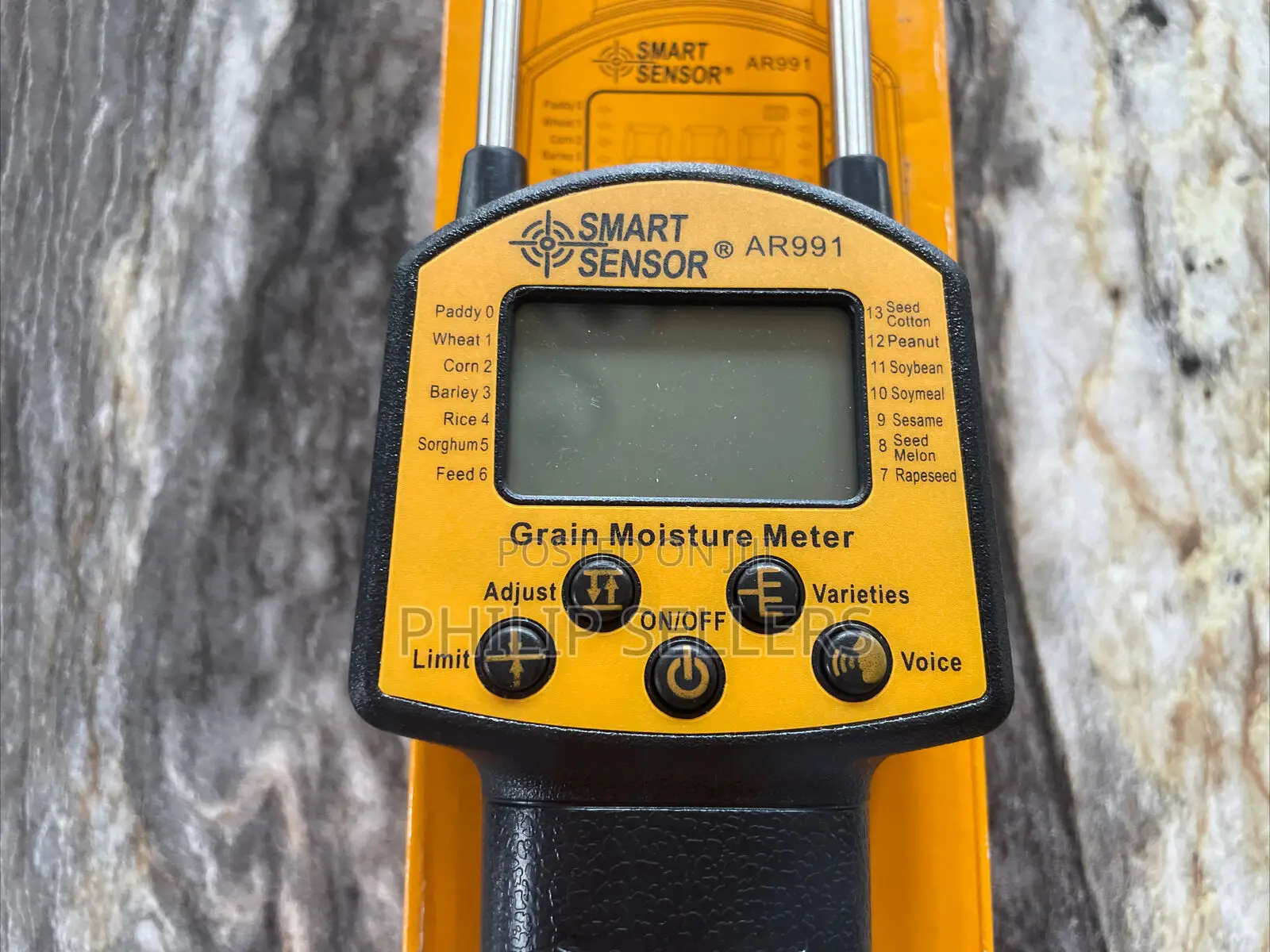 SMART SENSOR AR991 Digital LCD Grain Moisture Meter for Whea