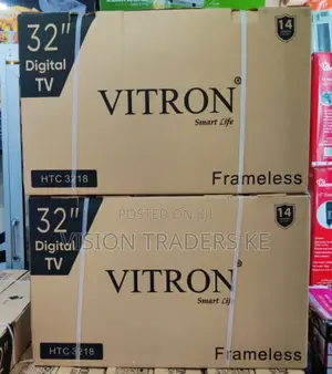Vitron 32 Inches Free to Air Digital Frameless Tv