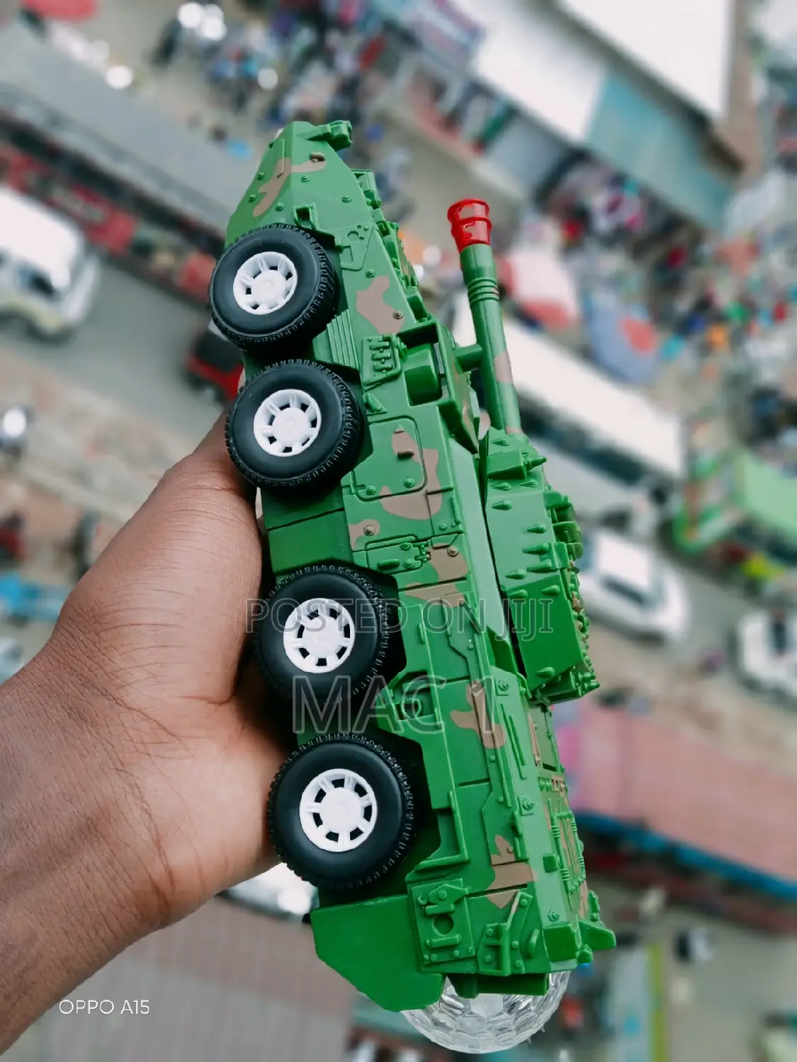 Millitary Tanker Transformer Toy Car