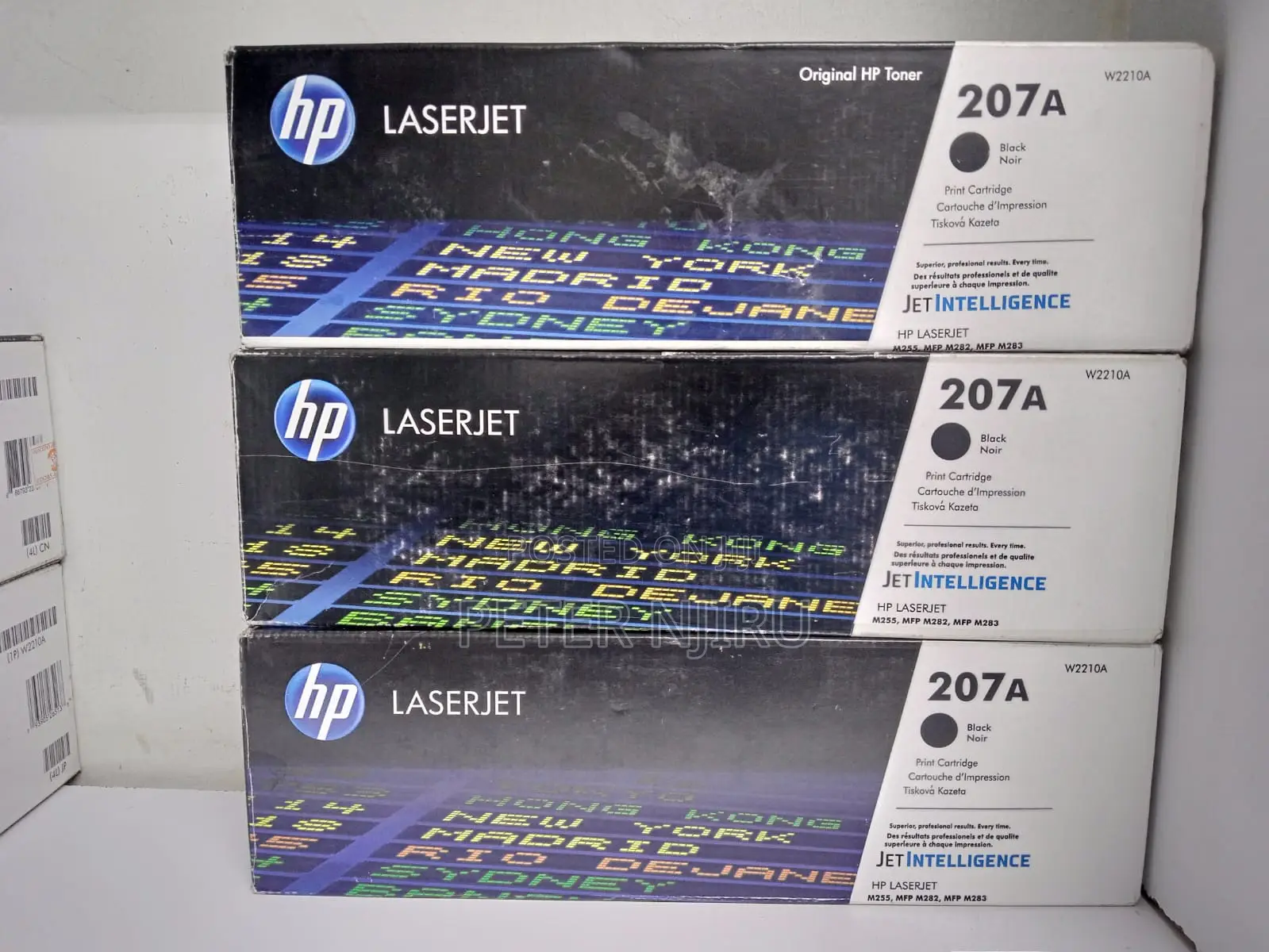 HP 207A Color Laserjet Toner Cartridges