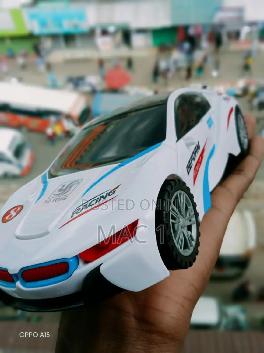 Deform Toy Car White Transformer Toy Cars