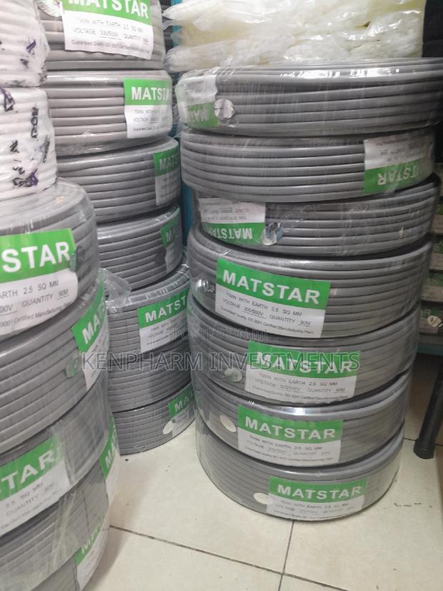 2.5mm Twin Earth Electric Cable, 90 Meters, 3 Cores; Mt8903