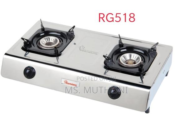 RG518 Ramtons Double Burner Gas Cooker - main view