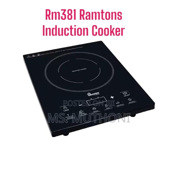 RM381 Ramtons Induction Cooker With Free 24cm Non Stick Pan - main view