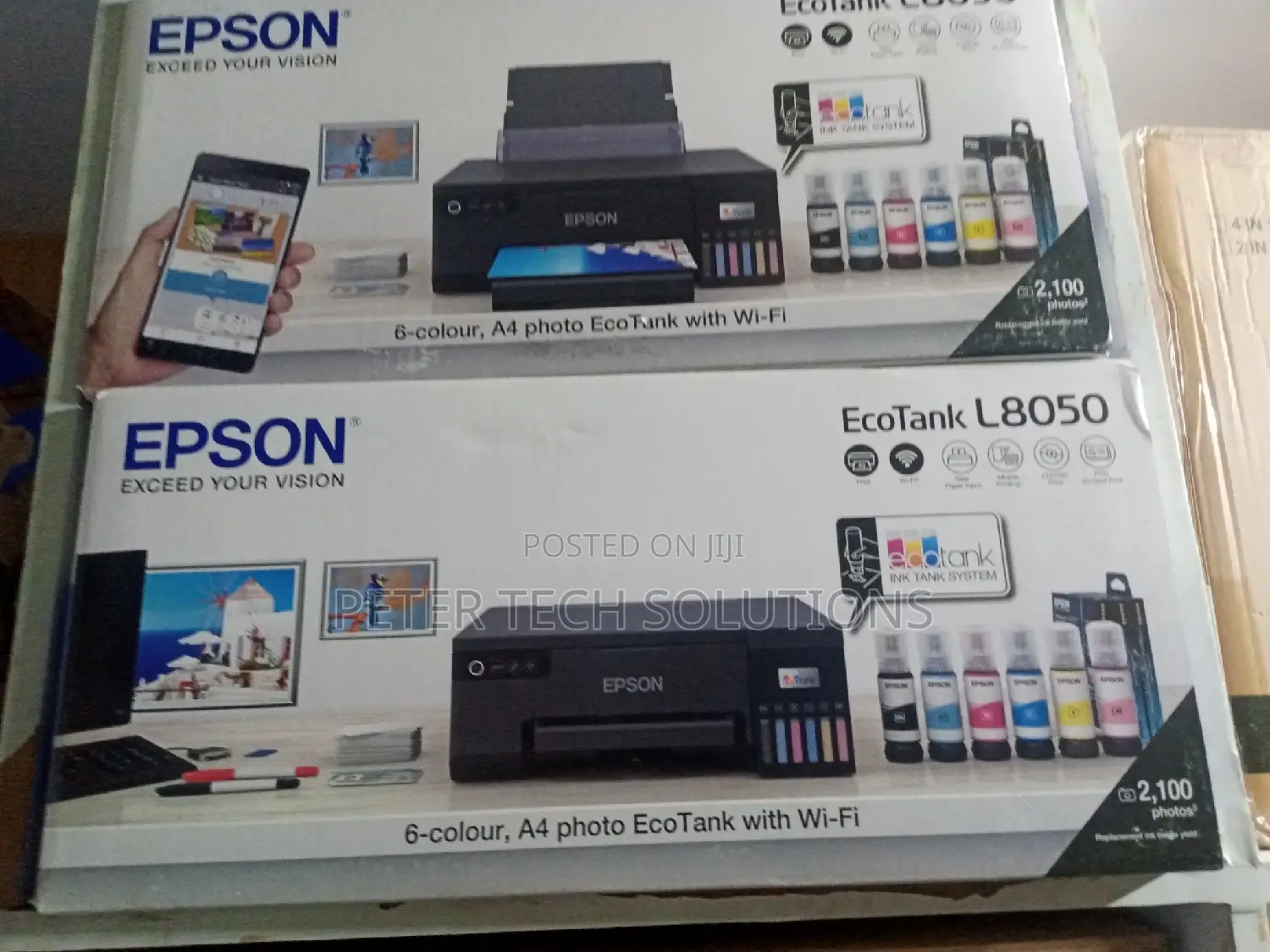 EPSON Ecotank L8050 Printer 6 Color.