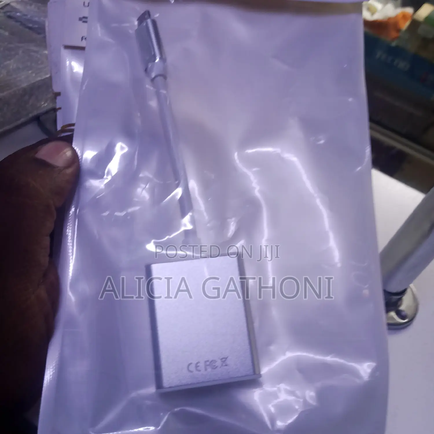 Usb C to VGA Adapter Grey